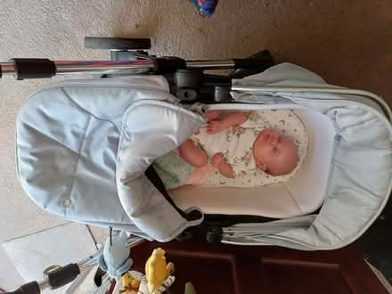 Photo of free Silver Cross Pram With Carrycot (Orgreave S13) #2