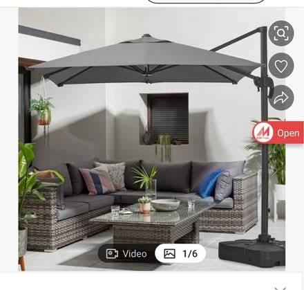 Photo of free Large garden parasol (Pooley Bridge CA10) #1