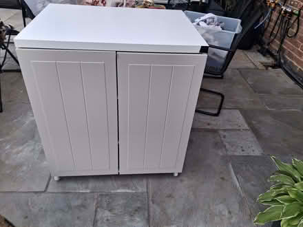 Photo of free Cupboard on casters (Lower Earley RG6) #3