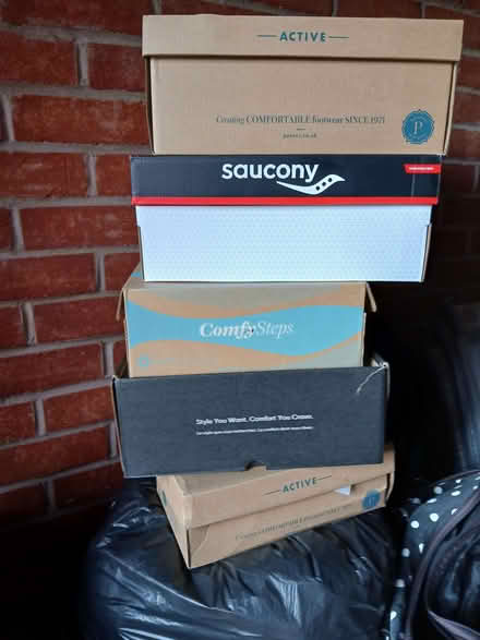 Photo of free Emty shoeboxes x5 (Blount's Green ST14) #1