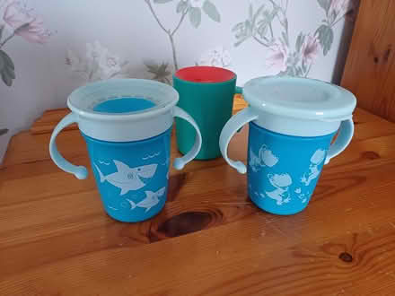 Photo of free Toddlers drinking cups anti spill (Haylands Way MK41) #1
