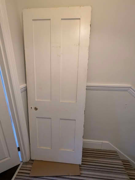 Photo of free Edwardian vintage hardwood door 760x1960x 36 mm (Eastbourne BN21) #2