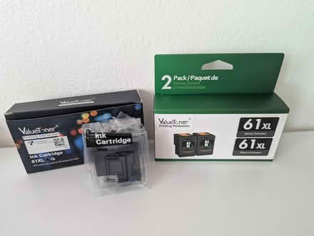 Photo of free 3 Black 61XL PRINTER CARTRIDGES (NE Bend, OR) #1