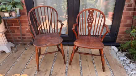 Photo of free Pair of dining chairs (Northborough PE6) #1