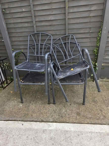 Photo of free 4 Garden chairs (Newcastle) #1