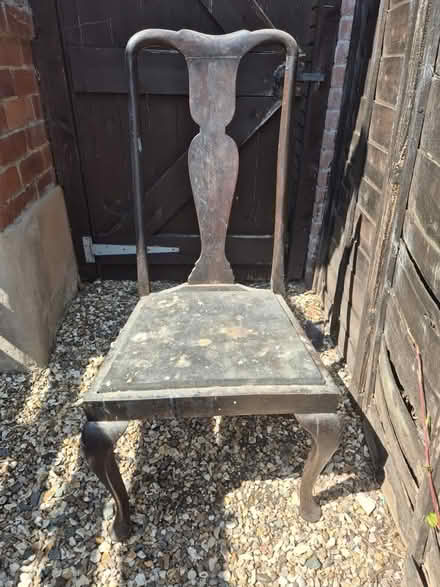 Photo of free Vintage solid wood chair frame (Oswestry SY11) #1