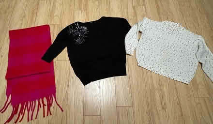 Photo of free Sweater (large) and scarf (Sunnyvale Community Center) #1