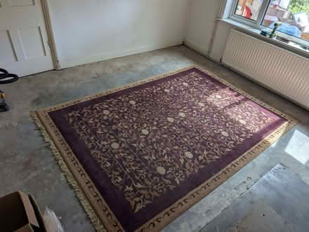 Photo of free Thick Maroon Rug 285cm x 200cm (Mold CH7) #3