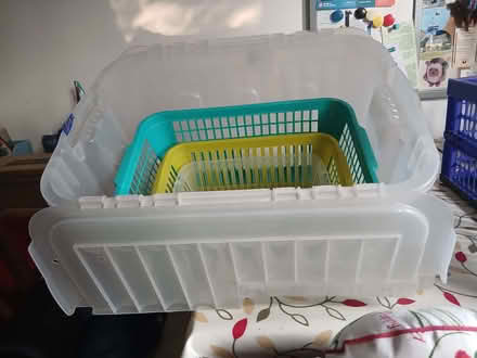 Photo of free Storage box & baskets (Belmont SL6) #1
