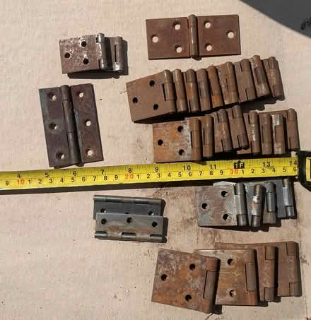 Photo of free flap hinges - used (Westcliff-on-Sea (SS0)) #1