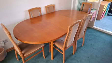 Photo of free Extendable dining table and 6 chairs (Sherwood TN2) #3