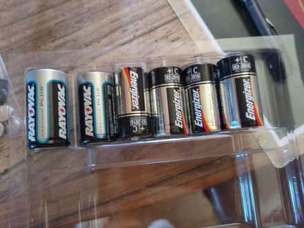 Photo of free 6 C batteries (San Carlos Flats) #1