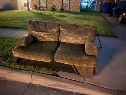 Photo of free Love seat on Yager (The colony, TX) #2