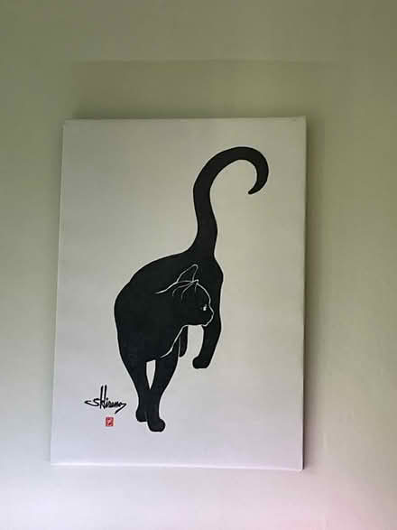 Photo of free Canvass cat picture (Chessington KT9) #1