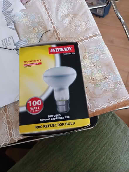 Photo of free New R80 100 watt spotlight bulbs (not LED) (Billing Road East area NN3) #3