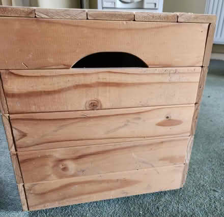 Photo of free Wooden storage box (Walsall Wood, WS9) #3