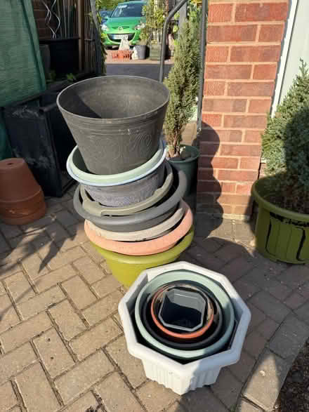 Photo of free Plastic Planters & Shelf Unit (Waterthorpe, S20) #1
