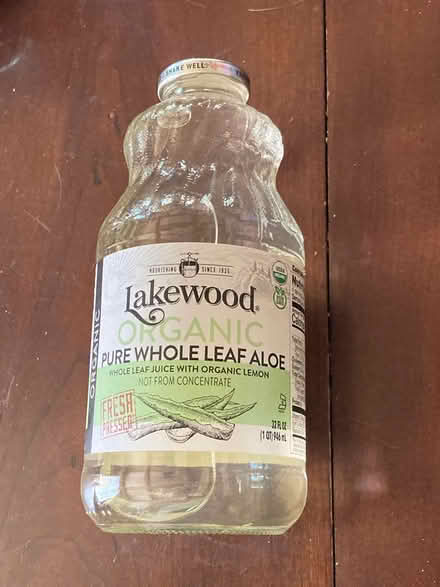 Photo of free 1 qt bottle of organic aloe juice (Petworth/ Park View) #1