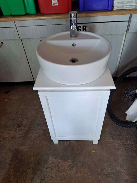 Photo of free Small vanity unit and basin with tap (Stretton on Dunsmore CV23) #1