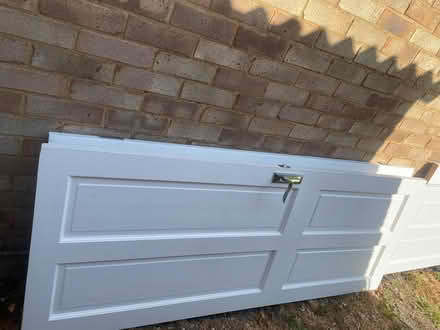 Photo of free Four white doors with handles (Monks Risborough HP27) #2