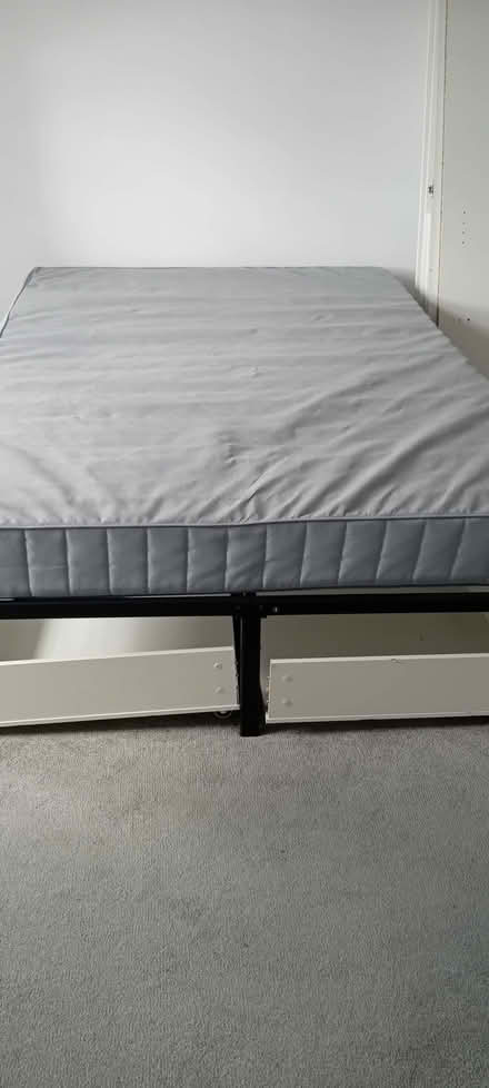 Photo of free Double Bed - mattress and frame (Highgate Village N6) #2