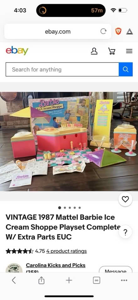 Photo of free Barbie Ice Cream Shoppe (75093) #1