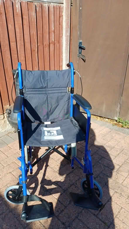 Photo of free Fold up wheelchair (Hednesford WS12) #1