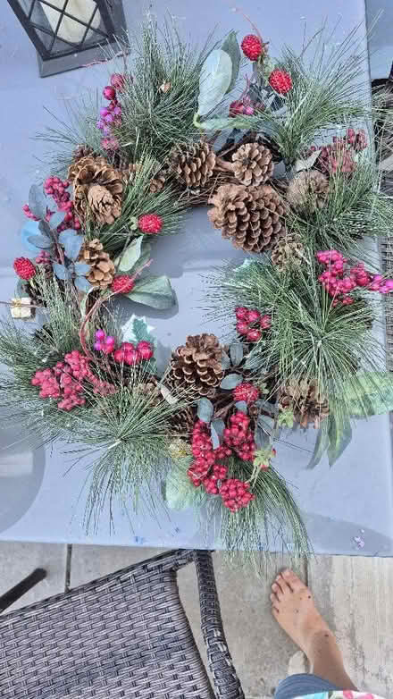 Photo of free Large Christmas Wreath (Worle BS22) #1