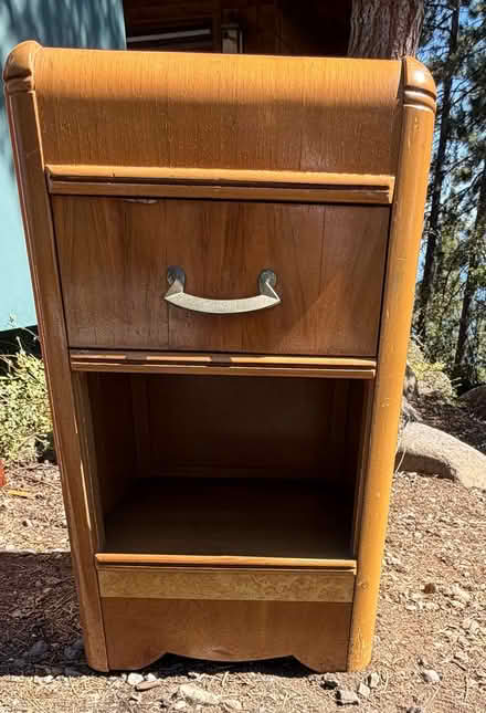 Photo of free wood nightstand (Dollar Point, Tahoe City) #1