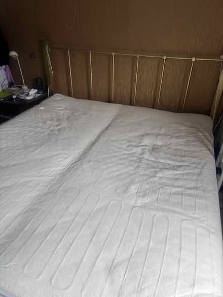 Photo of free super king size bed frame only (Arbroath DD11) #2