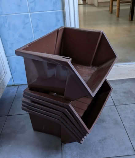 Photo of free Stackable storage bins set (Higham Hill E17) #1