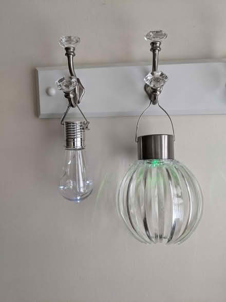 Photo of free 2 Hanging Solar Lights (McKellar Park/Westboro) #1