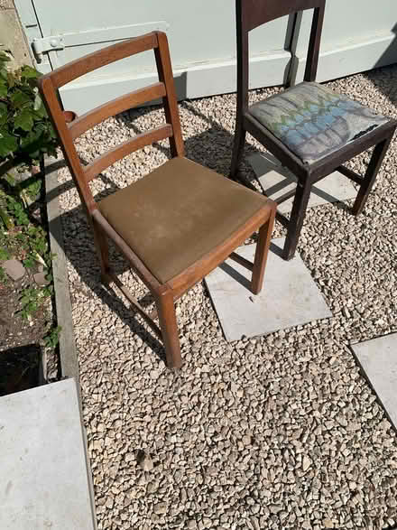 Photo of free Two old, very sturdy wooden chairs. (Southsea PO4) #2