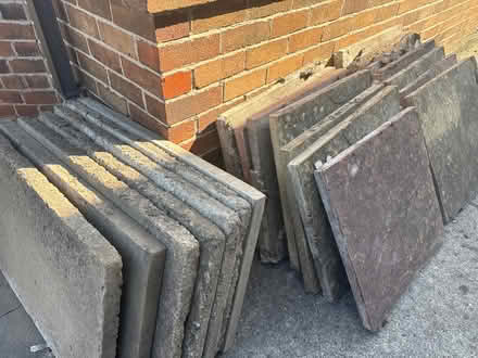 Photo of free Stone and concrete slabs (Dunston S41) #1