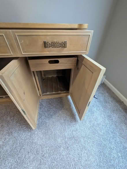 Photo of free Solid wood cabinet (Rogers) #3