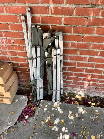 Photo of free Three US issue army cots (echo park silverlake) #2