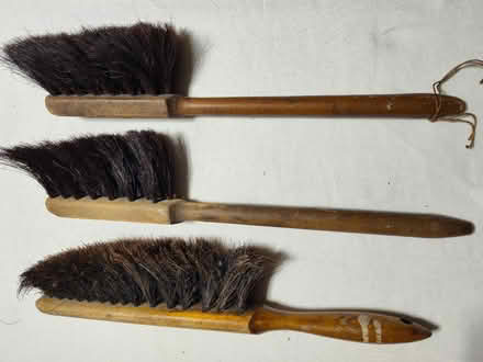 Photo of free 3 Vintage wood-handle Bench Brushes (Saugus) #1