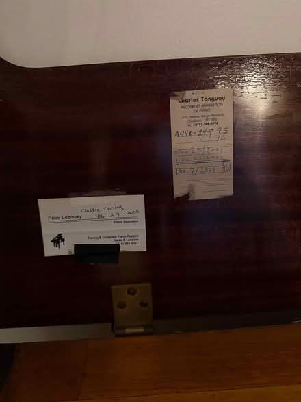 Photo of free Upright Piano Hallet Davis & co (Junction) #4