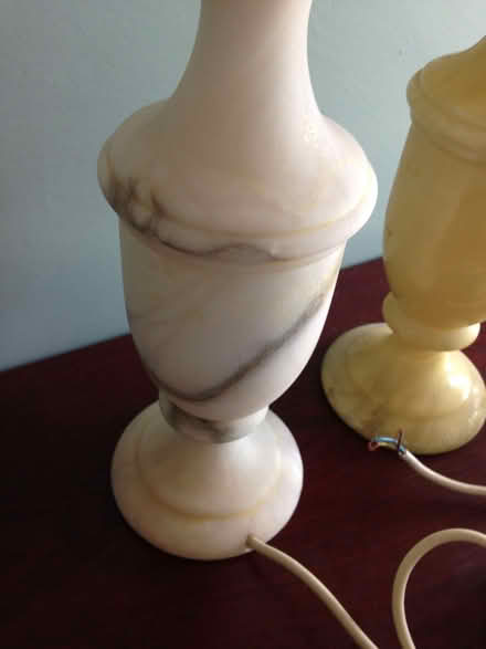 Photo of free Pair of lamp stands - marble? (Oakridge RG21) #4