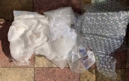 Photo of free mix of plastic garden coverings & bubble wrap (Barton OX3) #1