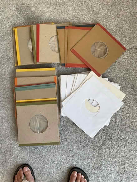 Photo of free Inner and outer sleeves for vinyl records (Eastbourne BN21) #1