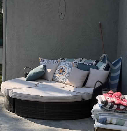 Photo of free Outdoor daybed round in sections (Irvine) #1