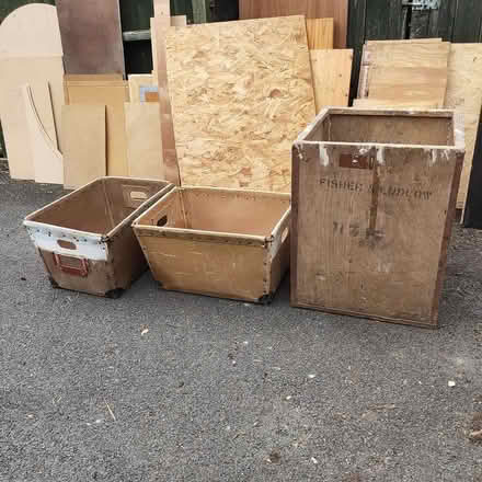 Photo of free Tea chest, bins (Whitton LD7) #1