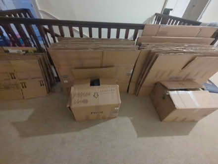 Photo of free 43 sturdy removals boxes (Woodcote RG8) #1
