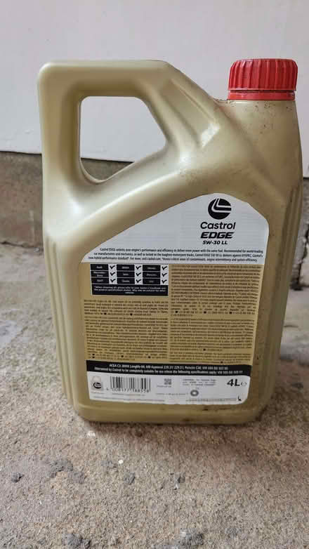 Photo of free Castrol edge (East Wemyss KY1) #2