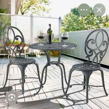 Photo of bistro table (Carol stream) #1