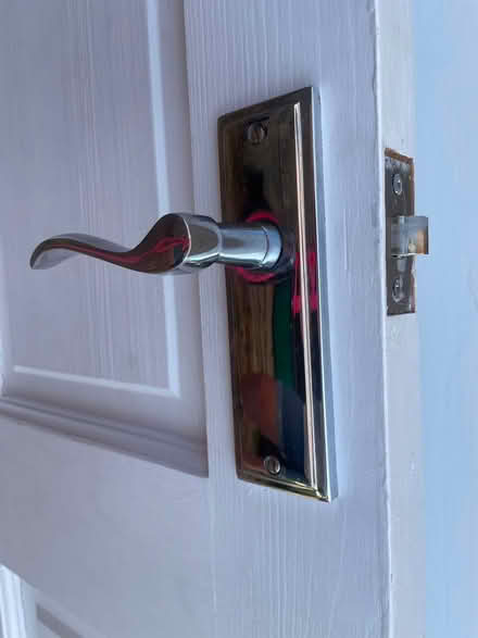 Photo of free Four white doors with handles (Monks Risborough HP27) #3