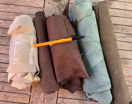 Photo of free Soft leather offcuts (Peckham SE15) #1
