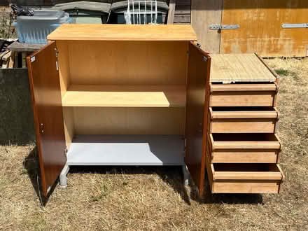 Photo of free Cupboard & 4 Drawer unit (Aston on Trent) #2