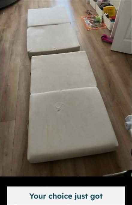 Photo of free Fold out child beds/ soft play (Chessington Surrey KT9) #2